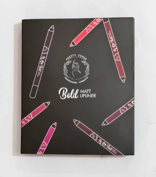 PRETTY COVER BOLD MATT LIPLINER (12 PCS)