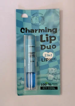 PRETTY COVER LIP BALM + OIL ICY COOL (3.6 GM + 2.5 ML)